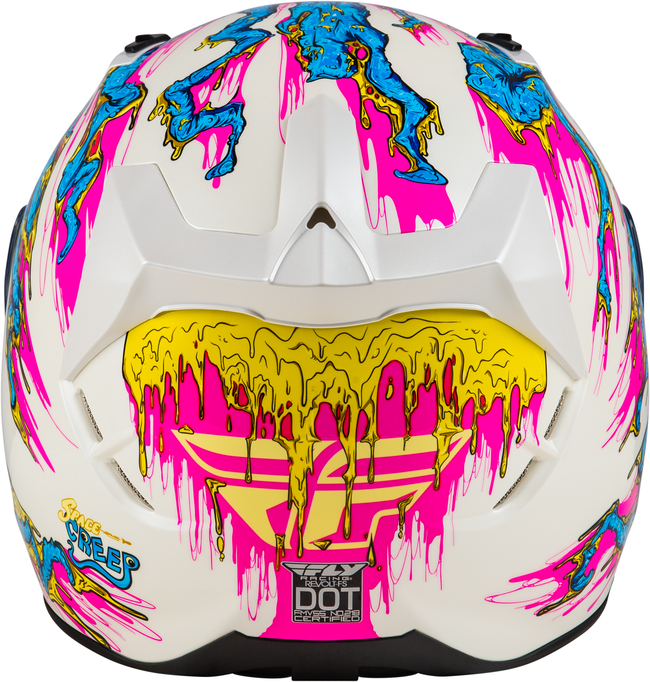 Fits Revolt Space Creep Helmet Light Blue/White/Pink Xl