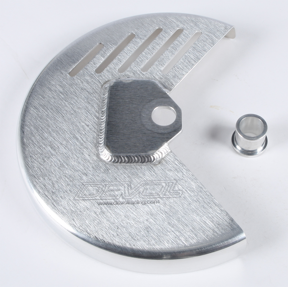 DEVOL Aluminum Front Disc Guard - View 1