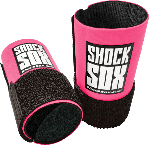 SHOCK SOX 4"C PINK CONVENTIONAL FORKS - View 1