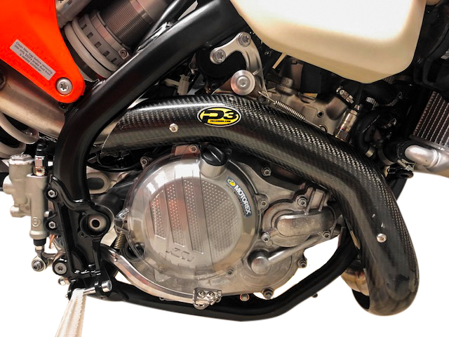Carbon Fiber Header Heat Shield