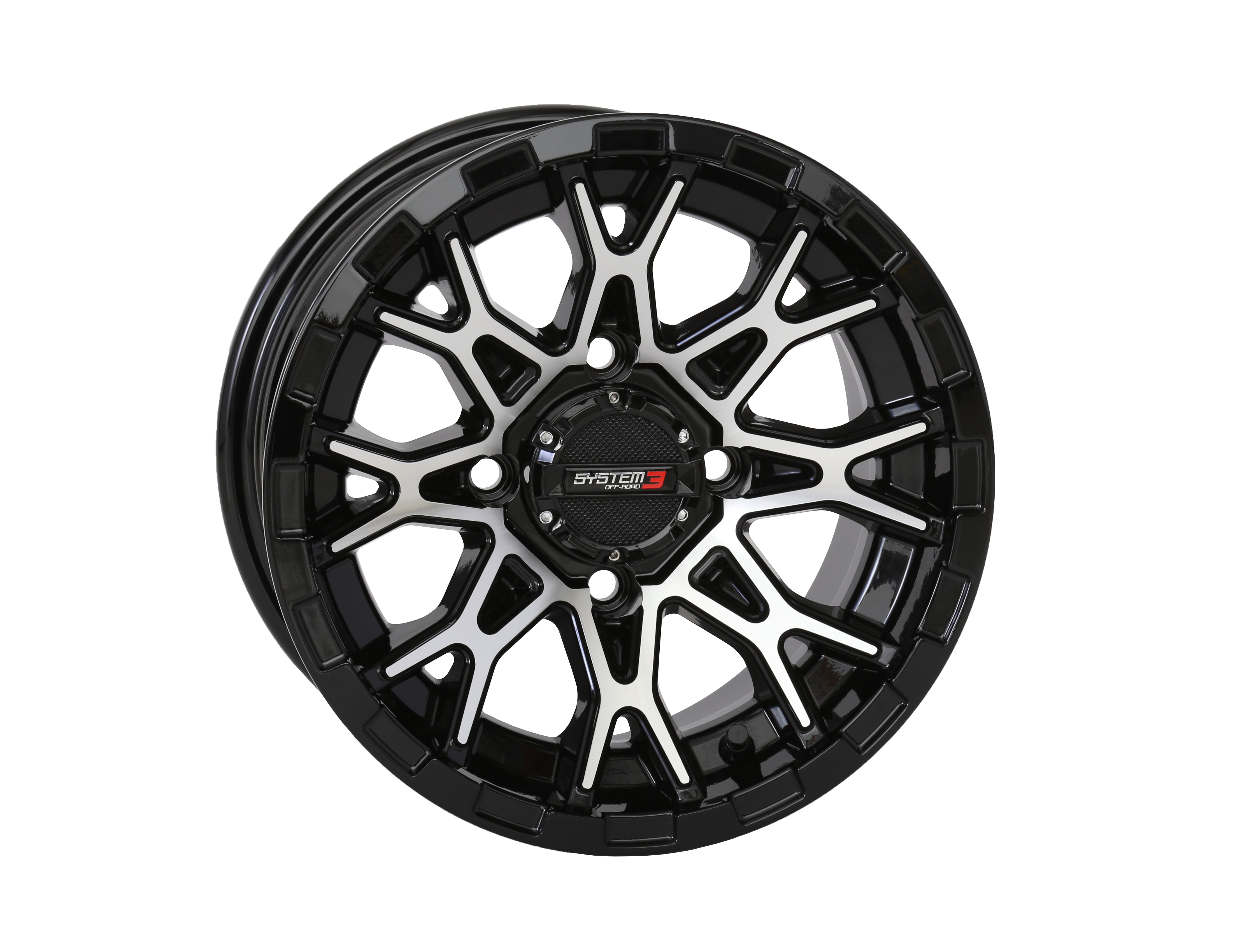 SYSTEM 3 14x7 St6 Wheel - Fits Can-Am Maverick & Honda Pioneer 1000