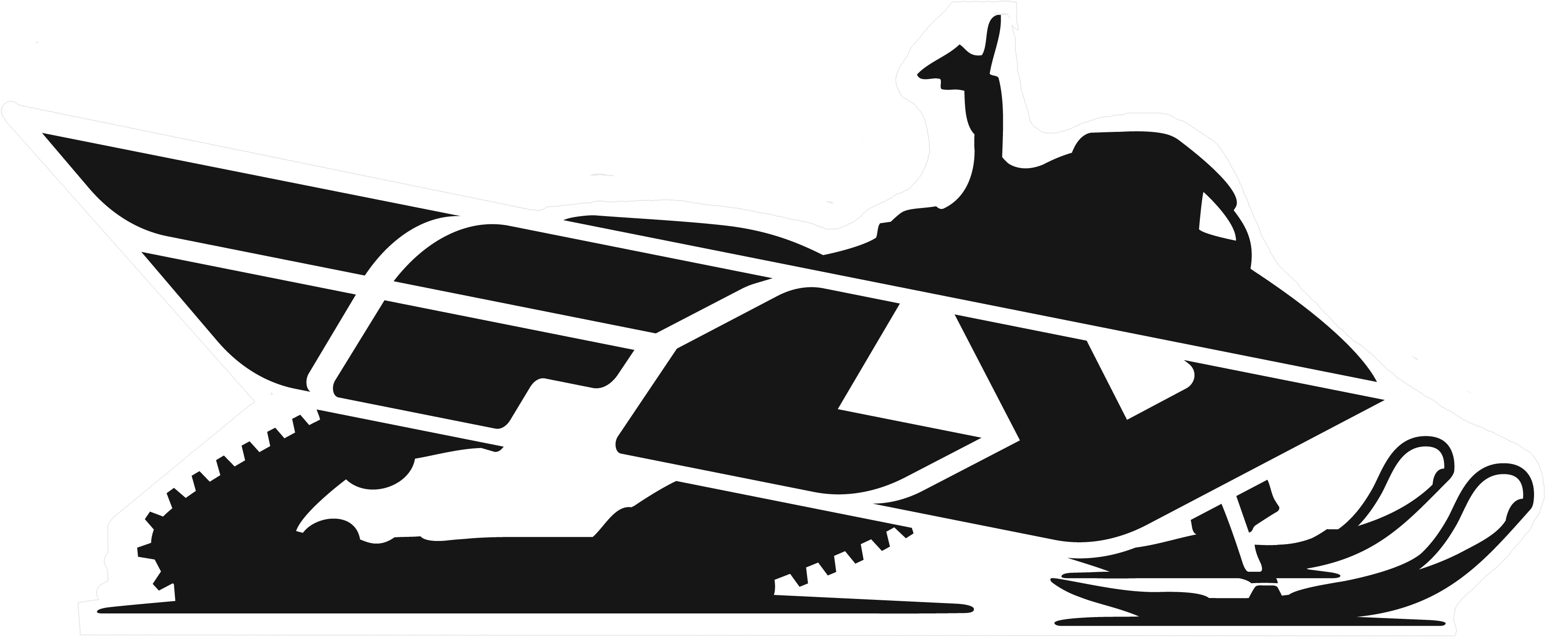 FLY RACING Snow Sticker - View 1