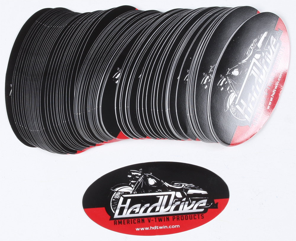 100/Pack Harddrive Oval 4" - View 1