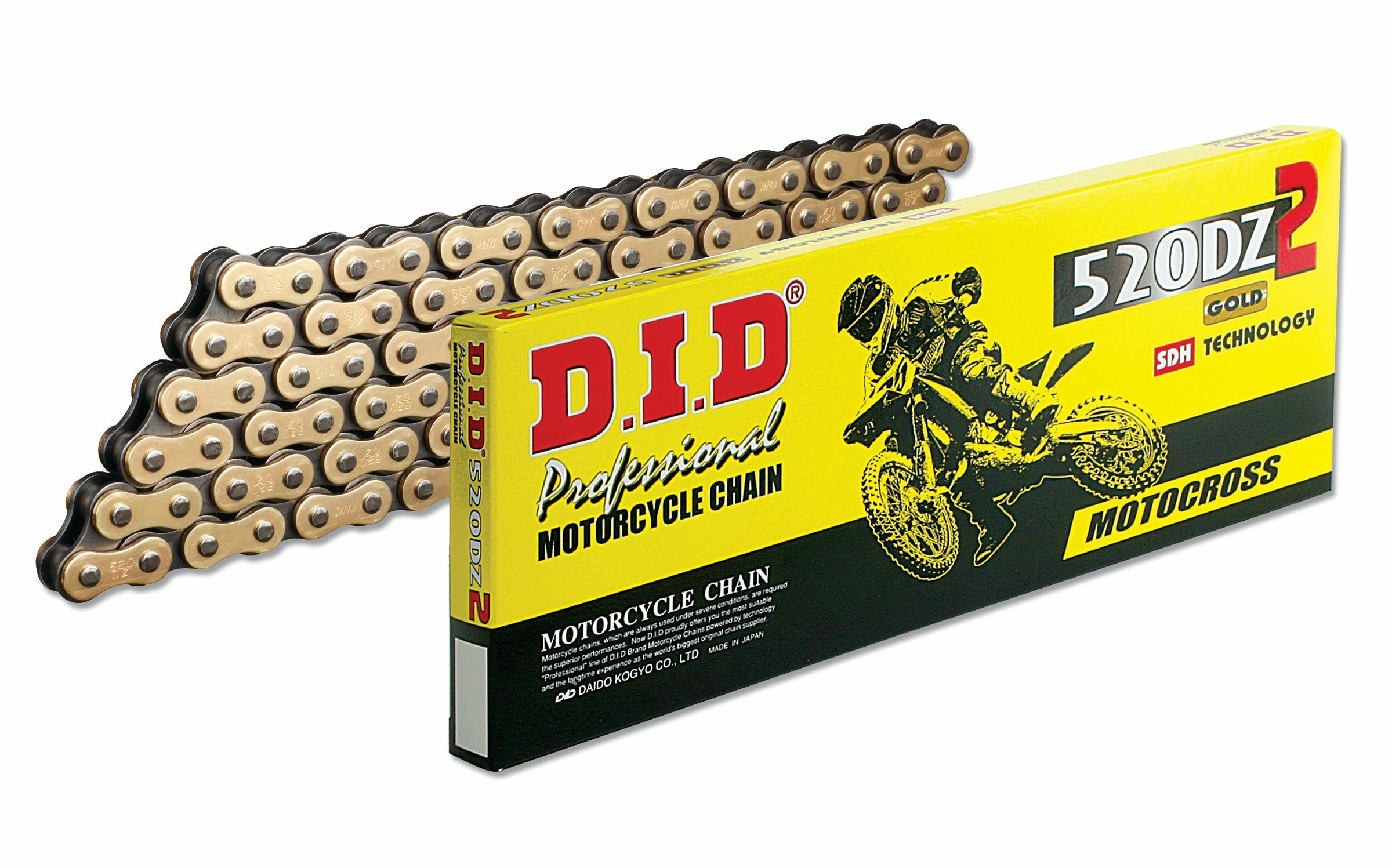 D.I.D 520 DZ2 Racing Chain - View 1