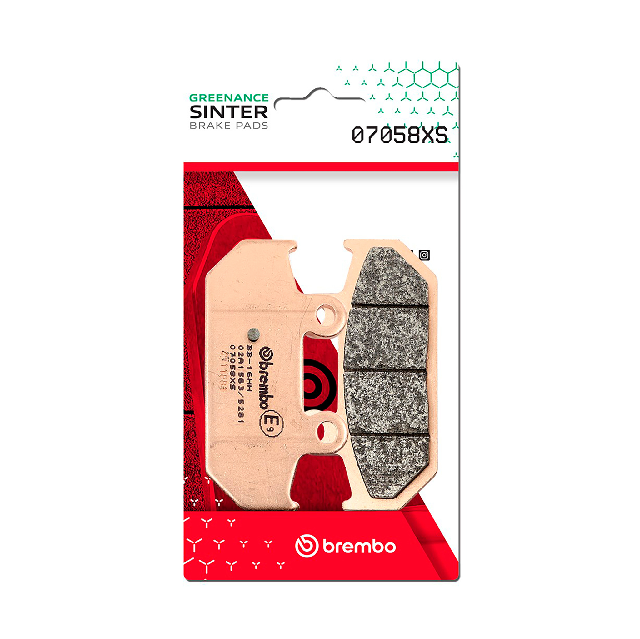 BREMBO Prime XS Sintered Brake Pads - View 1