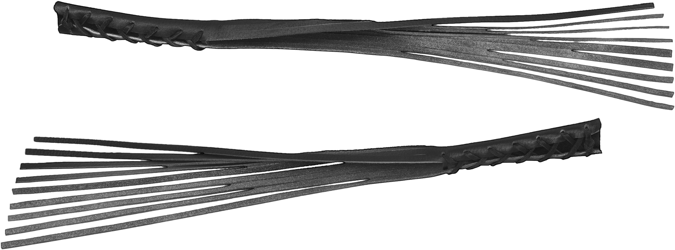 SHOW CHROME (NEW) Hand Lever Leather Laces - View 1