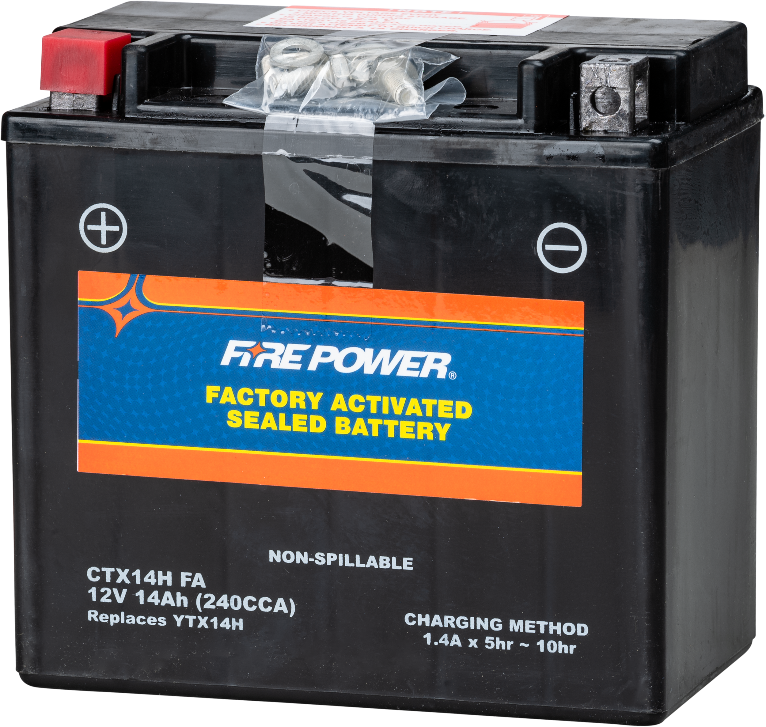 Factory Activated Sealed Battery