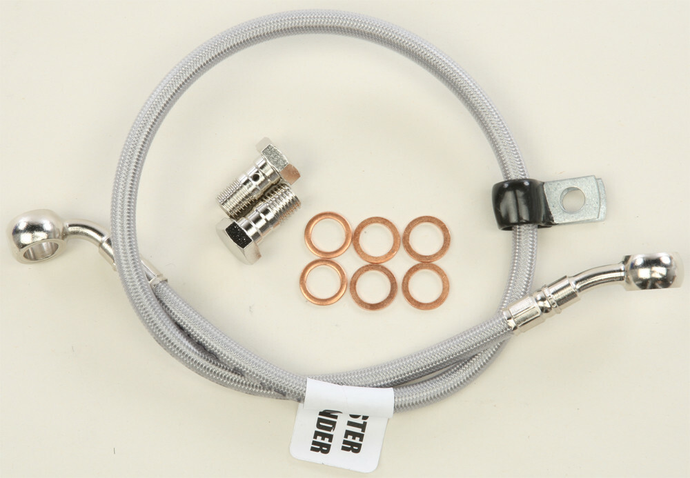 GBRAKES BRAKELINE STAINLESS STEEL CABLE REAR - View 1