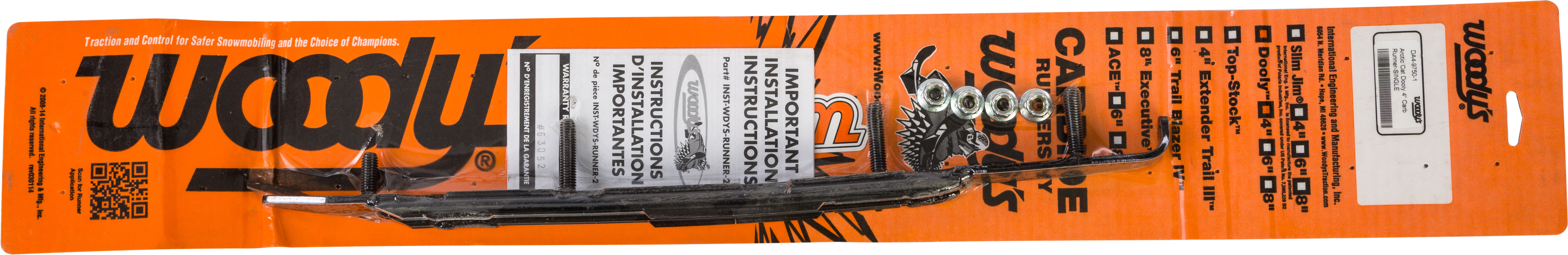 WOODYS Dooly Carbide Runner - View 1
