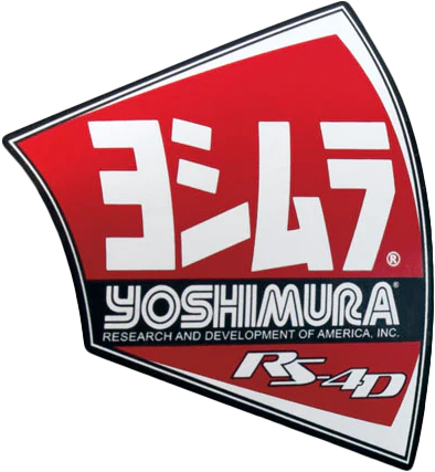 YOSHIMURA End Cap Decal Sticker - View 1