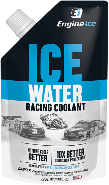 ENGINE ICE ICE WATER RACING COOLANT GLYCOL FREE 12 OZ - View 1