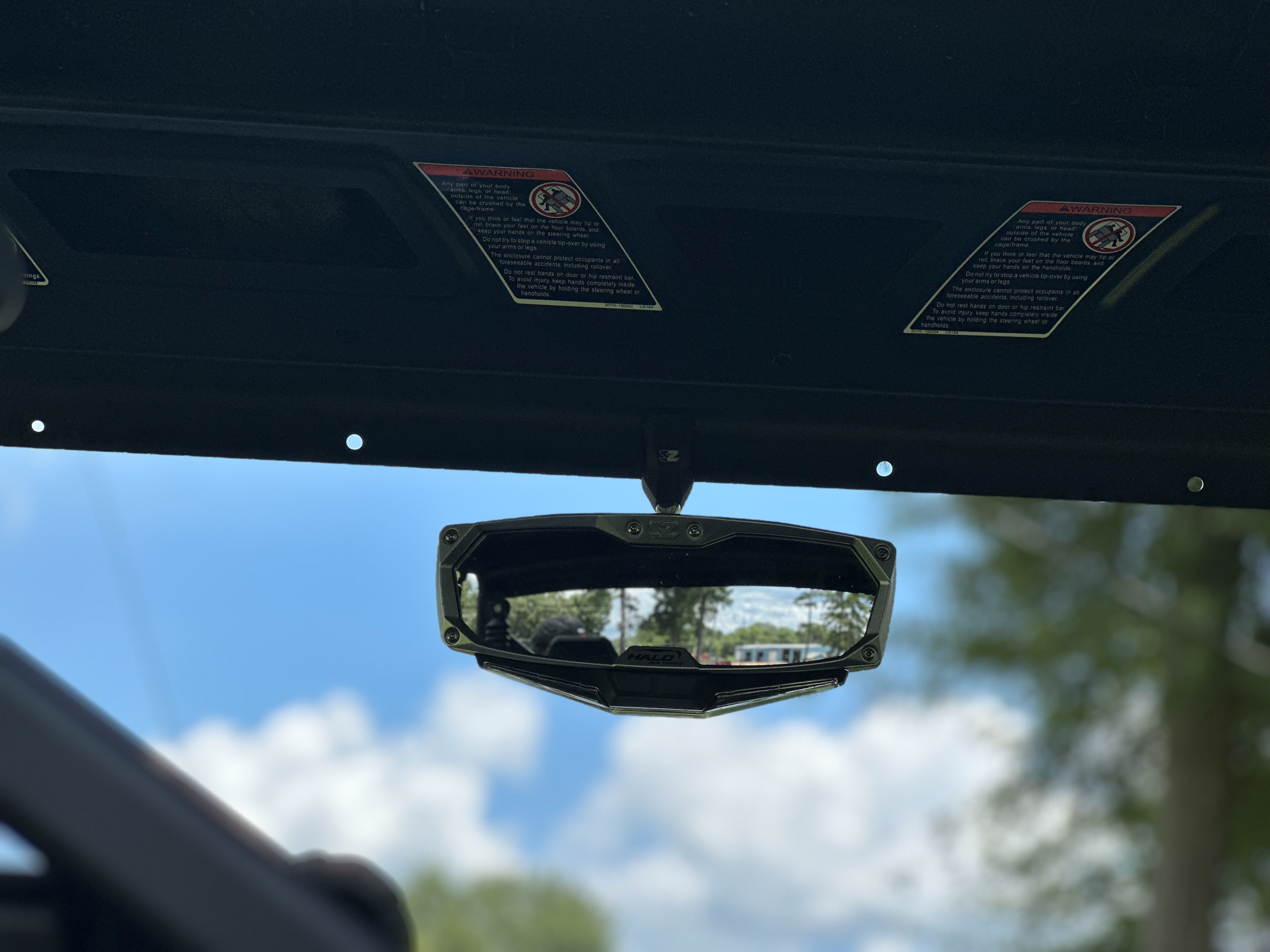 Halo-RA Cast Rear View Mirror