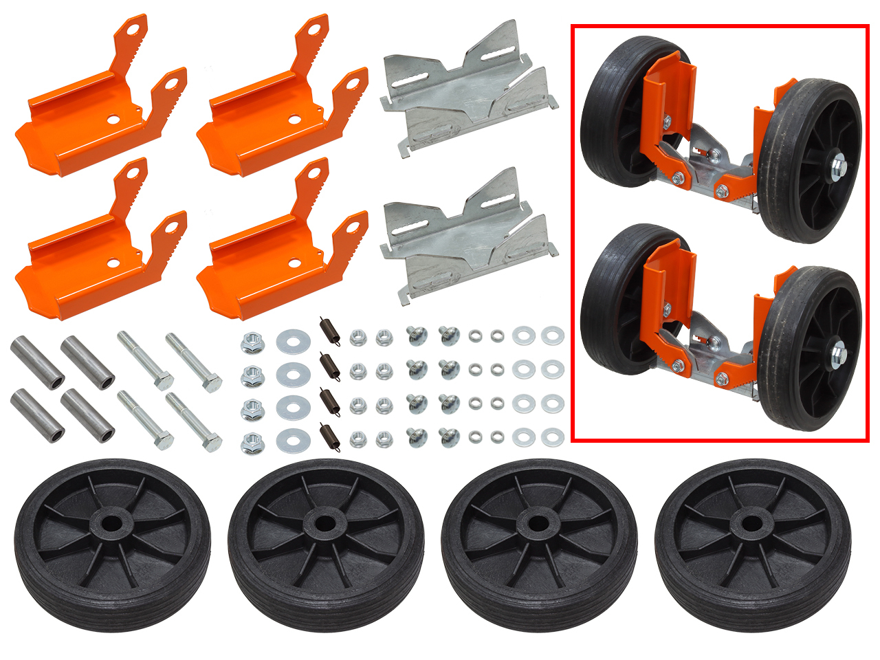 SP1 Ski Wheels Dolly Set - View 1