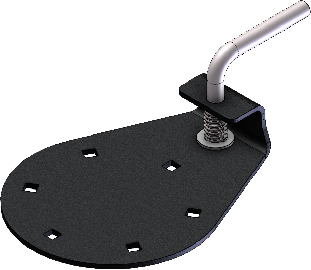 KFI Lift Latch Assembly - View 1