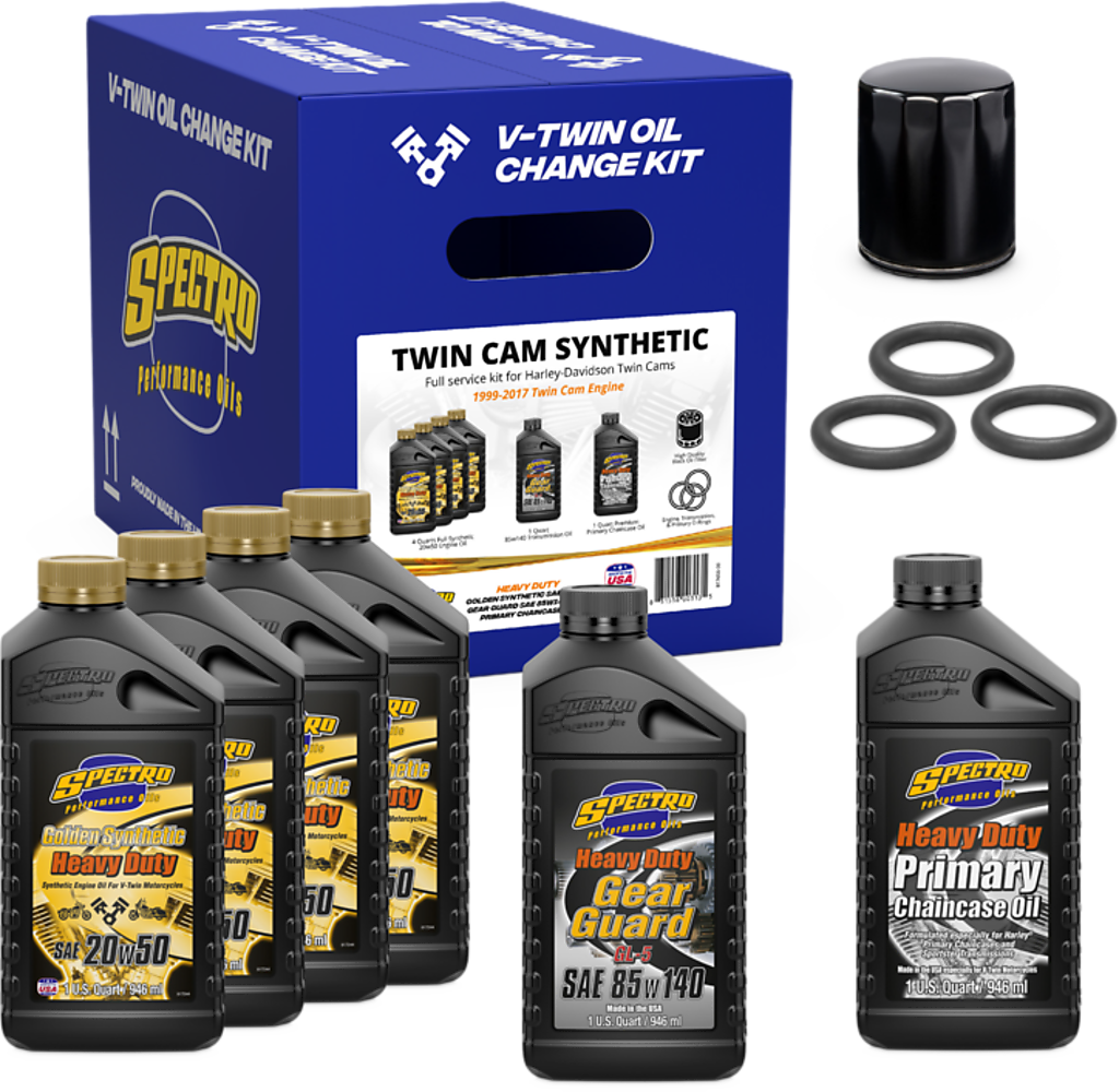SPECTRO V-Twin Full Oil Service Kit TC - View 1
