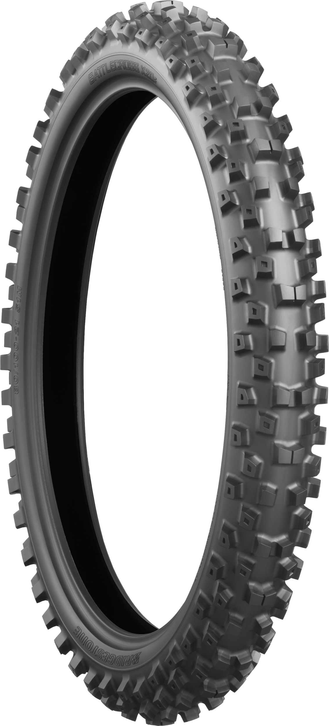 BRIDGESTONE TIRE BATTLECROSS X20 FRONT 70/100-19 42M BIAS TT - View 1