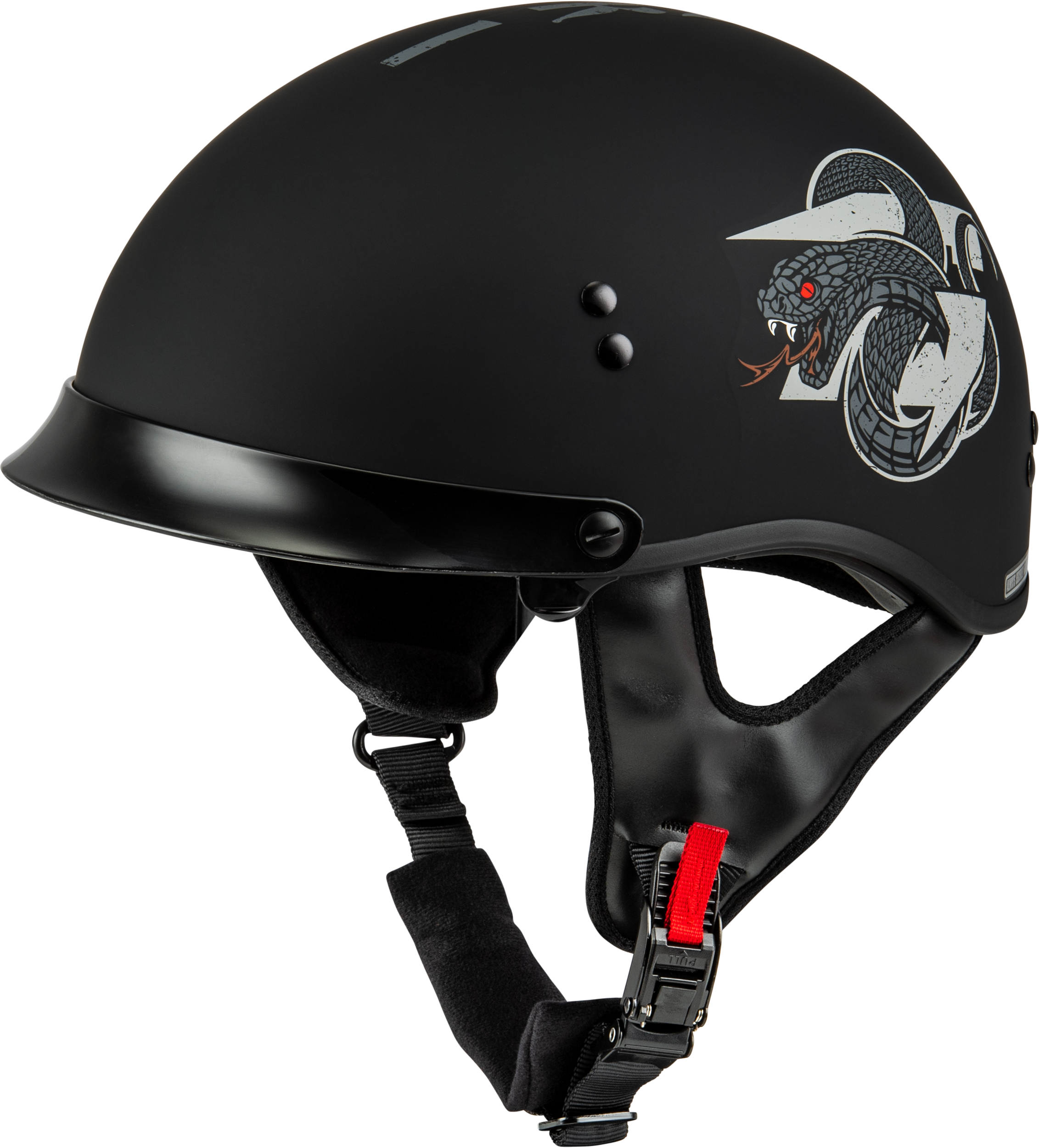 GMAX HH-65 DRK1 Half Helmets - View 1