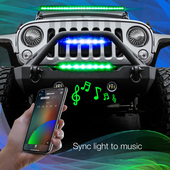 Multi-Color XKChrome RGBW LED Light Bar