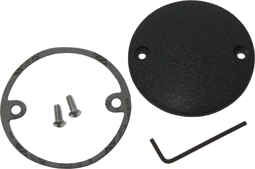 Harddrive Wrinkle Black Motorcycle Point Cover 19942021 Harley