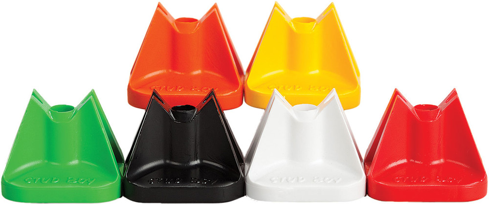 STUD BOY SUPER-LITE PRO SERIES SINGLE BACKERS .75" 84/PK HI-VIS YEL