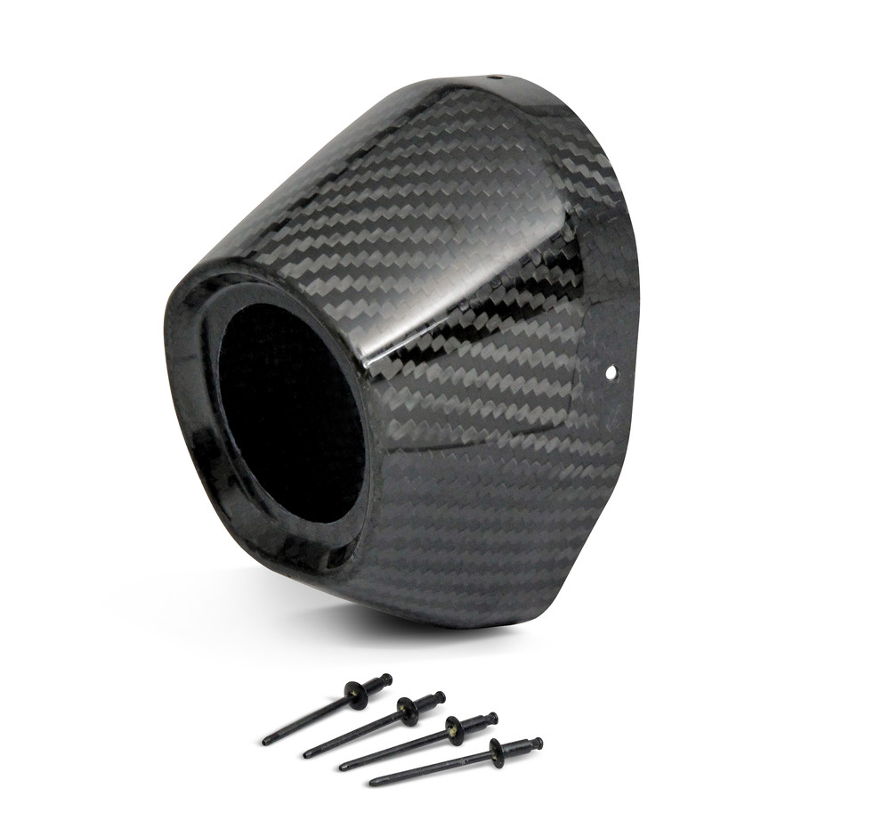 Pro Circuit Carbon End Cap 3.5" Hole 1 3/4 Ti5/Ti6 Cap/Rivets