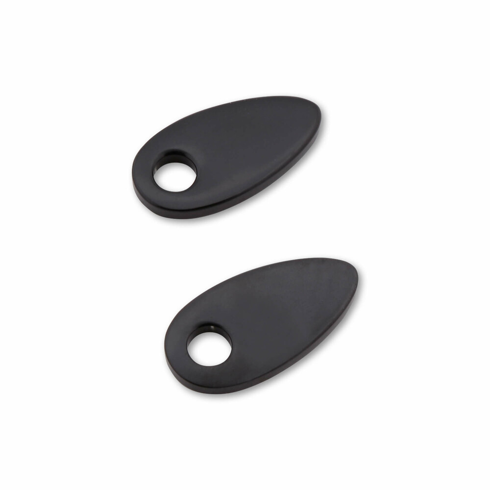Highsider Indy Spacer Turn Signal Adaptr Pair Black Hd