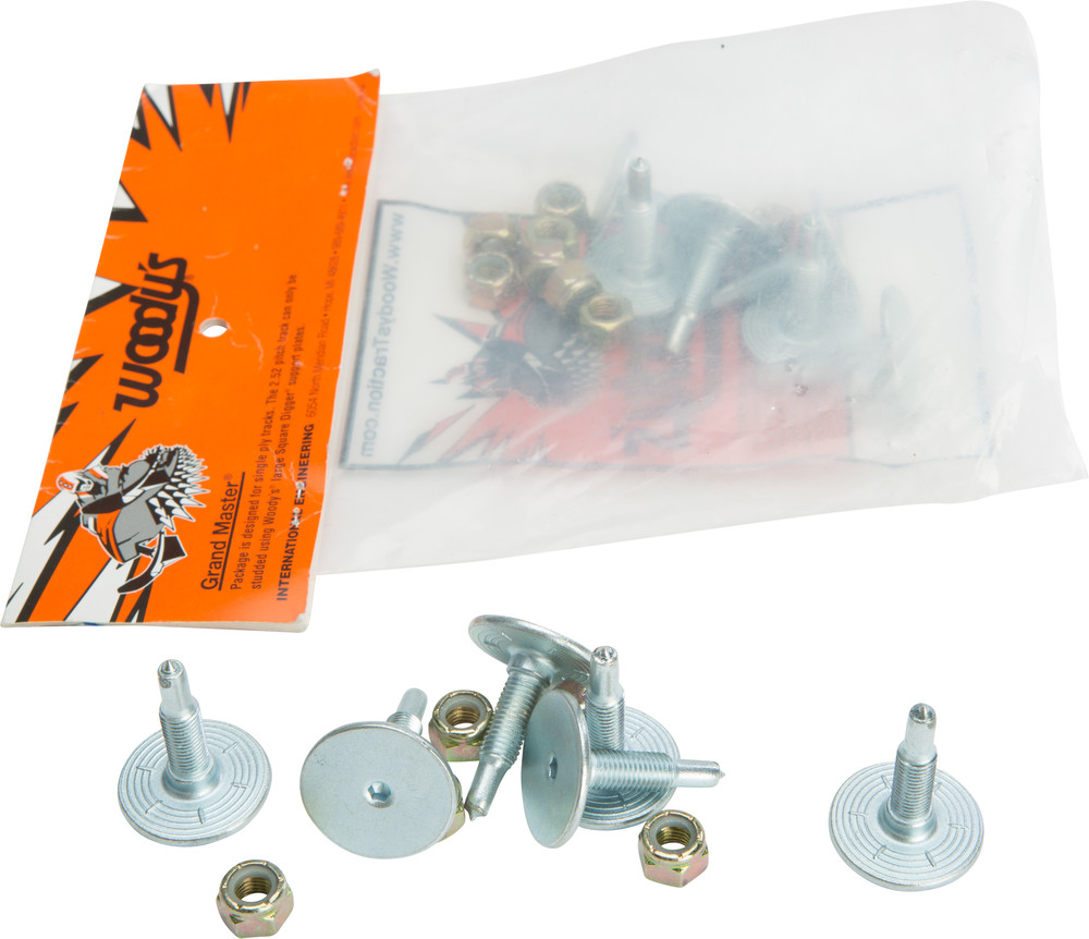 WOODYS GRAND MASTER SILVER STUDS 1.075" 12/PK