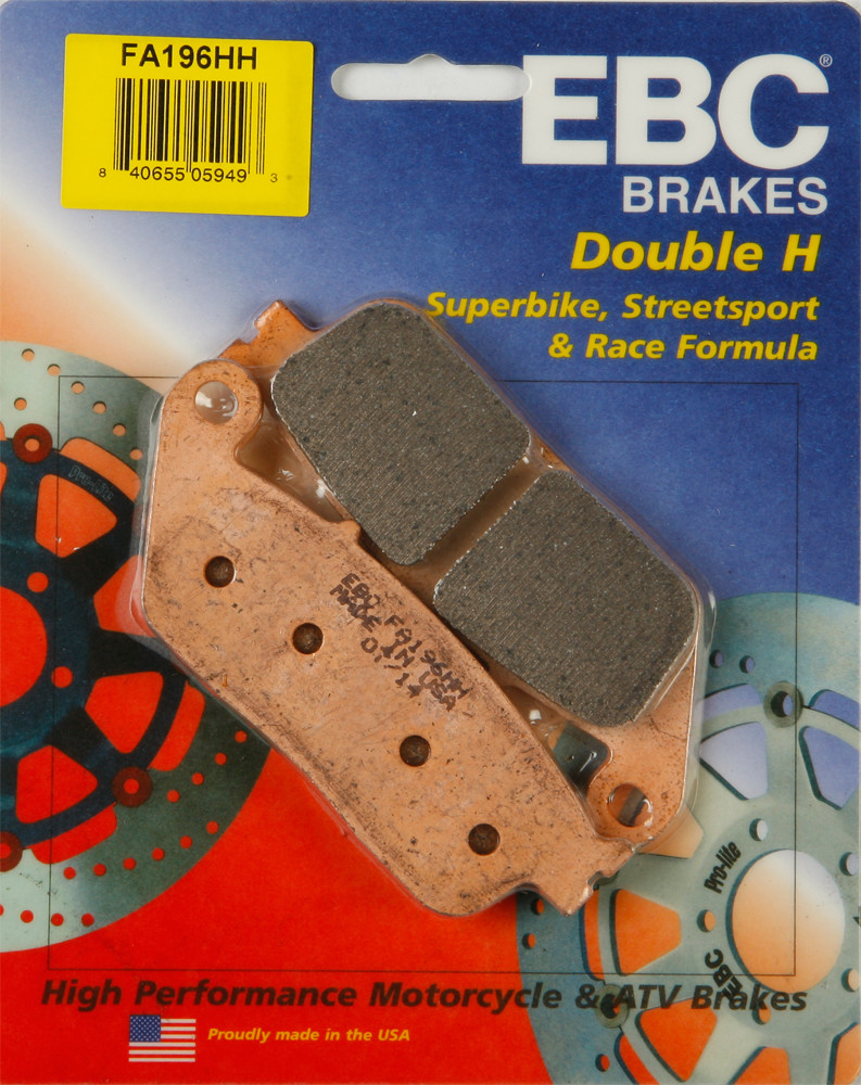 EBC FA196HH Double-H Sintered Front Brake Pads