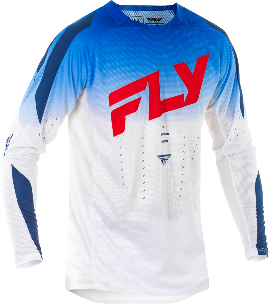 Fly Racing Evolution DST Jersey — Red/White/Blue
