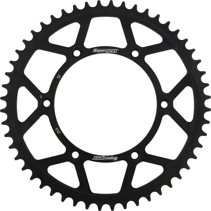 REAR SPROCKET STEEL 52T-520 BLK YAM