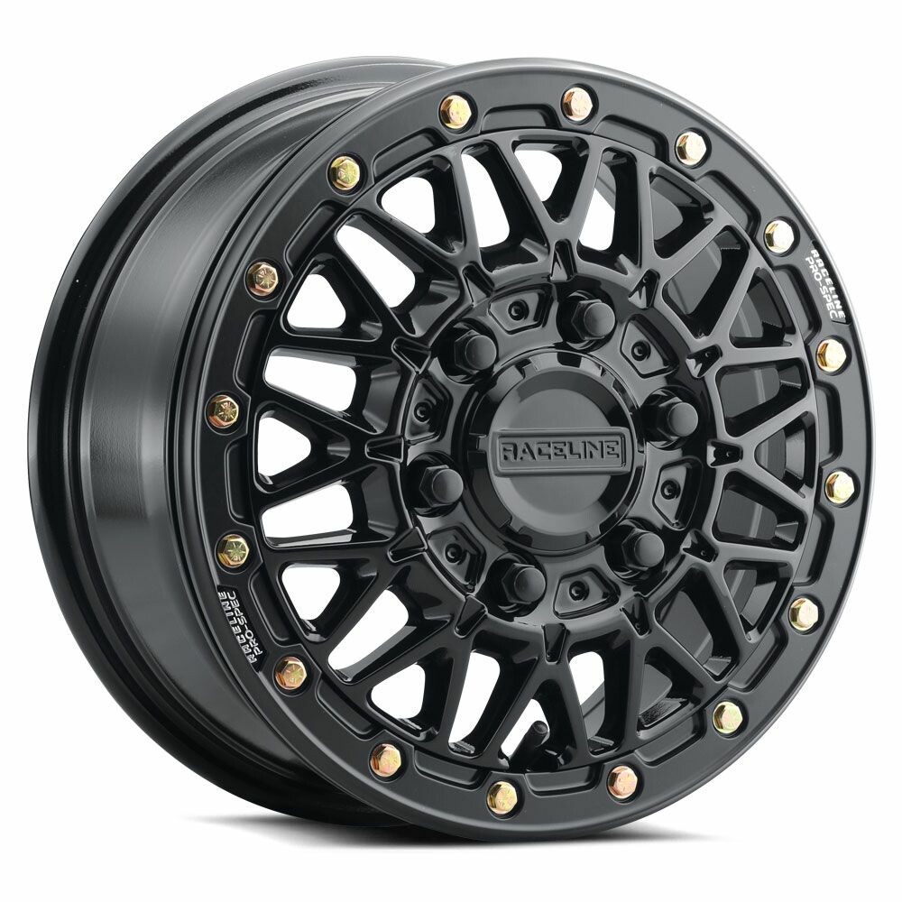 Raceline Omega 15x7 6/5.5 +38mm Gloss Black