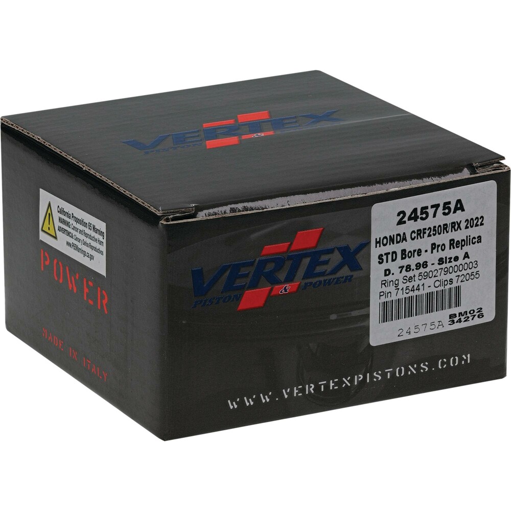 VERTEX PISTON KIT FORGED 78.96/STD 13.9:1 HON