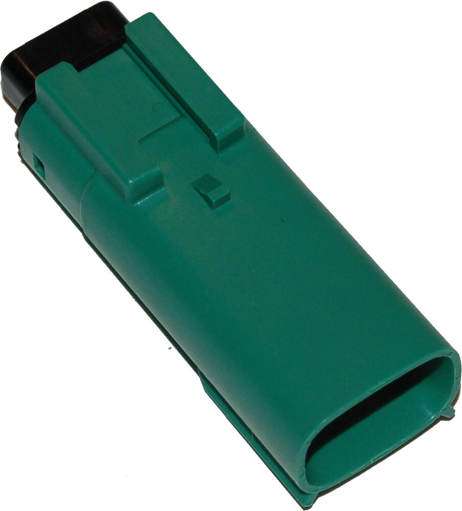 Namz Custom Cycle 3-Pin Fem Connector Green Hd 72534-07gn Vrscr 07-Up