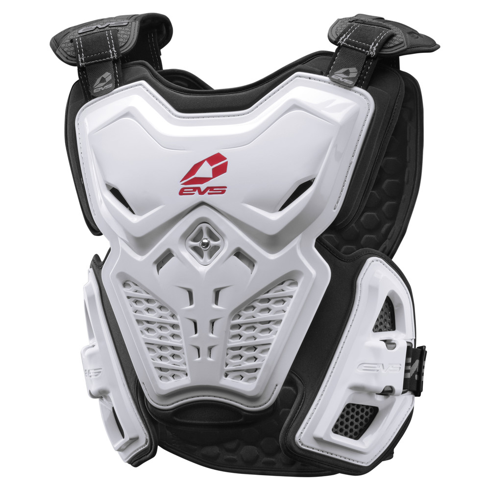 EVS F2 ROOST DEFLECTOR WHITE YTH UNDER 75 LBS