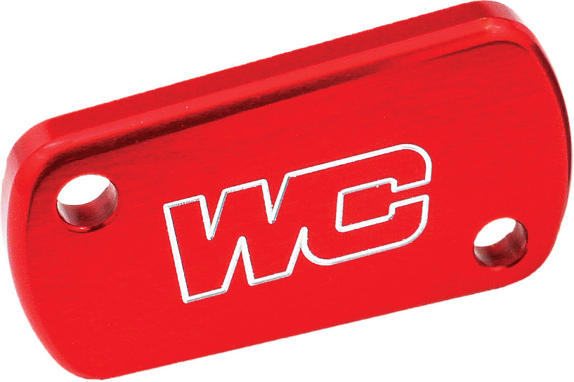 Works Rear Brake Cover (Red)