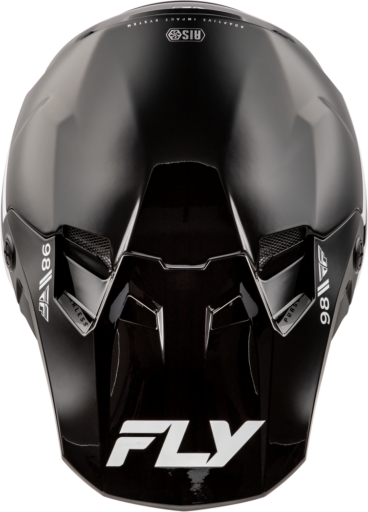 FLY RACING FORMULA CC OBJECTIVE HELMET BLACK/WHITE LG
