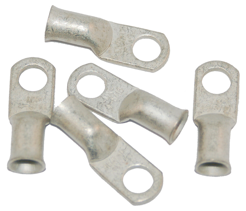 NAMZ CUSTOM CYCLE 5/16" BATTERY LUGS 5-PK