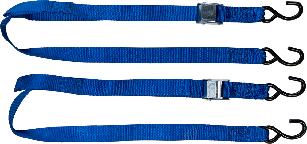 Fire Power 1.5" X 6' Tie-Down Blue 2/PK