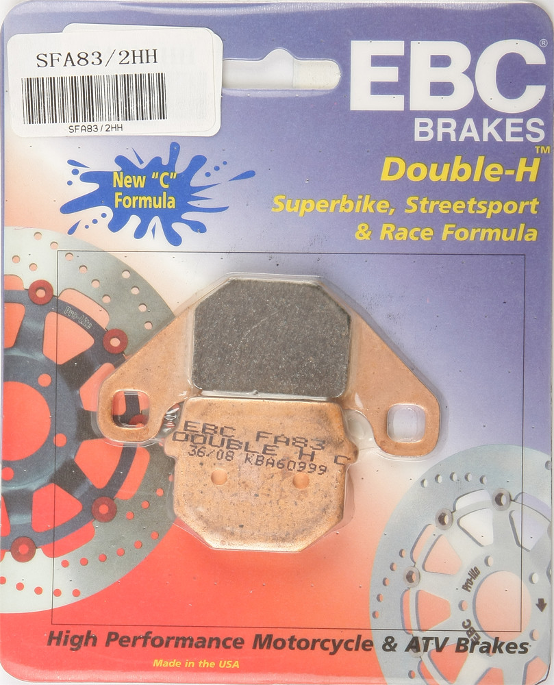 EBC BRAKE PADS SFA83/2HH DOUBLE-H SINTERED