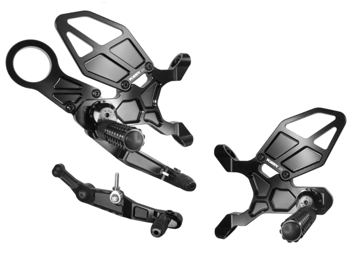 VORTEX REAR SET COMPLETE BLK BMW