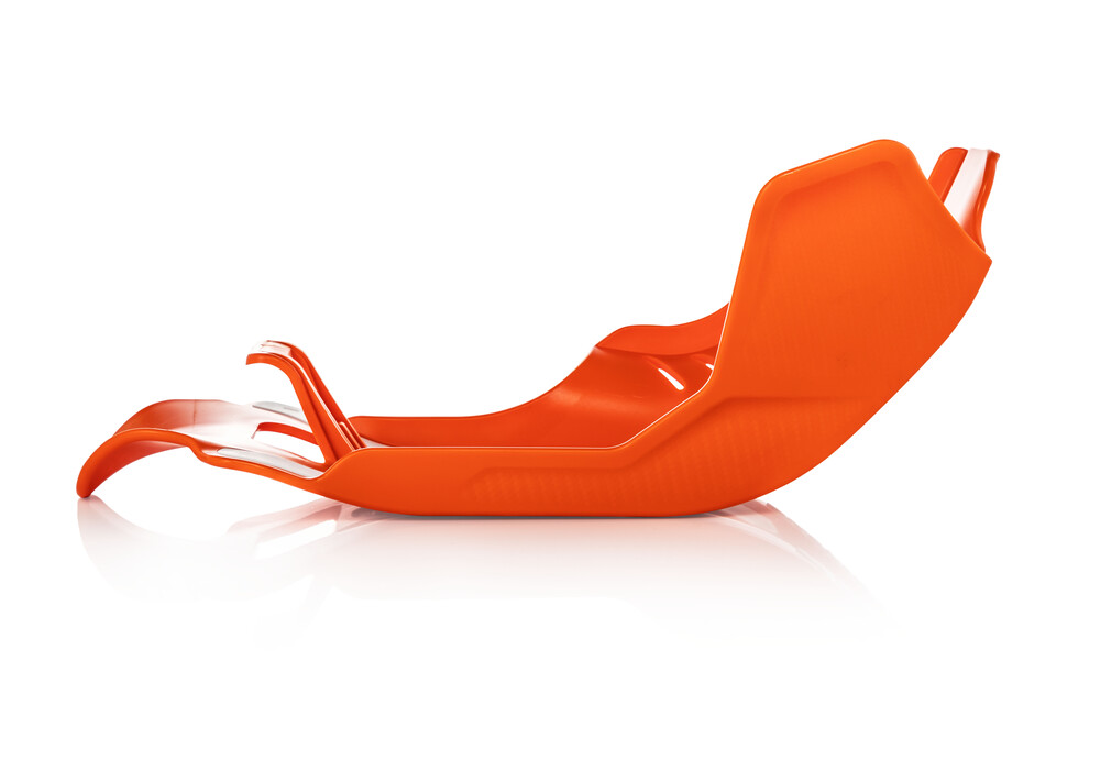 ACERBIS SKID PLATE ORANGE/WHITE