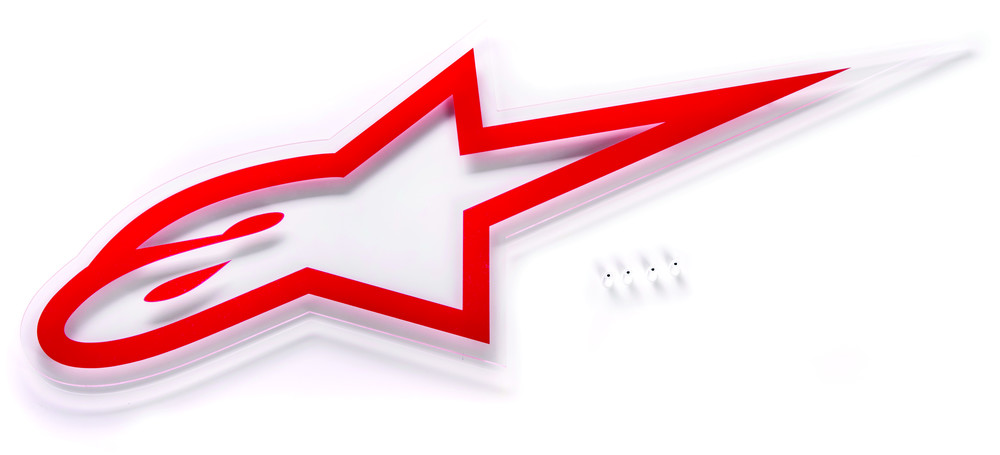 ALPINESTARS PLEXI WALL LOGO