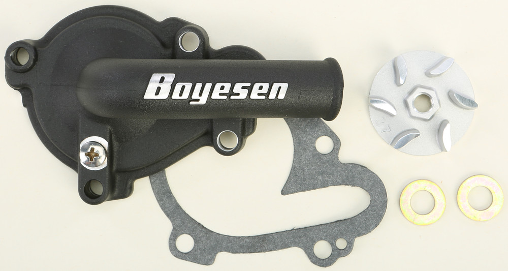 BOYESEN WATERPUMP COVER & IMPELLER KIT BLACK