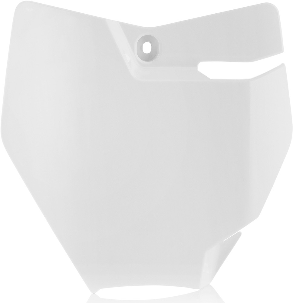ACERBIS FRONT NUMBER PLATE WHITE