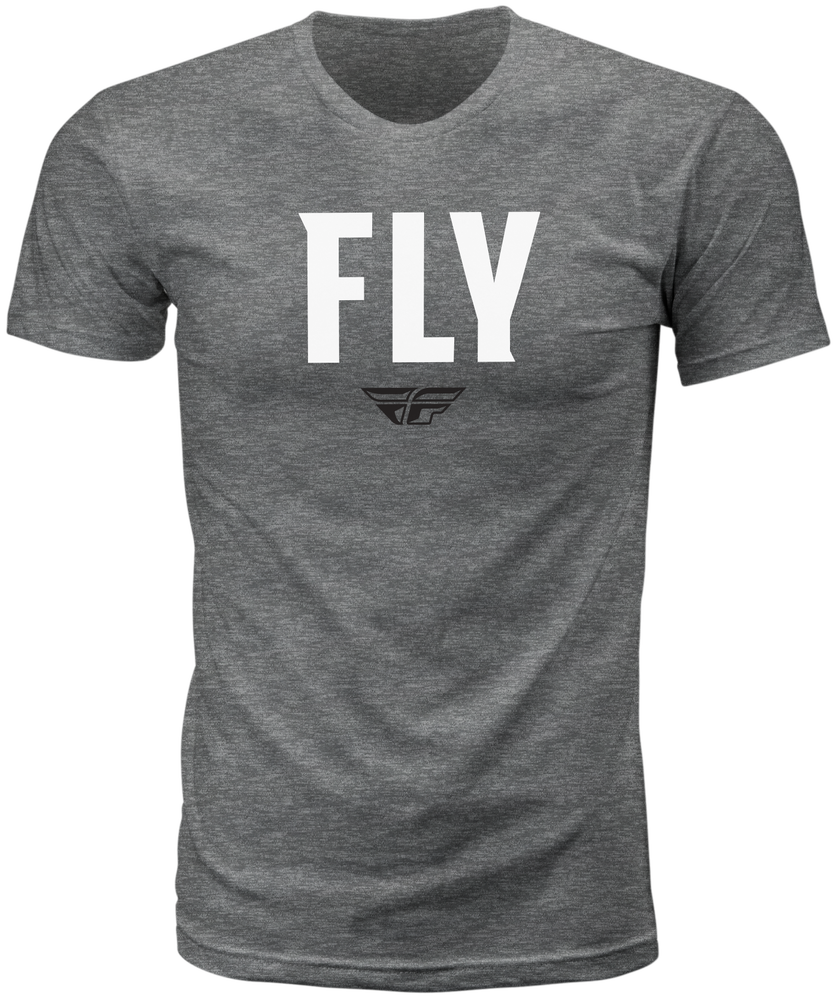 FLY WFH TEE DARK GREY HEATHER 2X