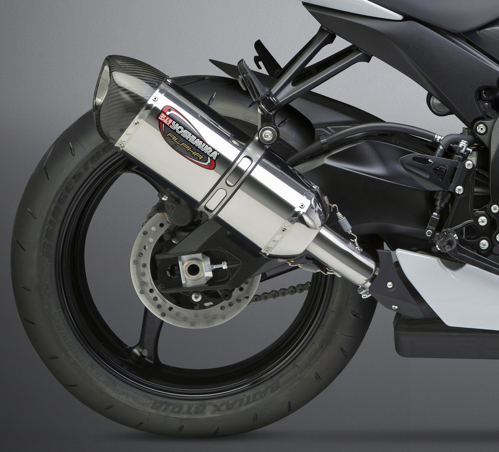 Yoshimura Alpha Signature Slip-On Exhaust Suzuki GSXR 600 / GSXR 750 2011-2025