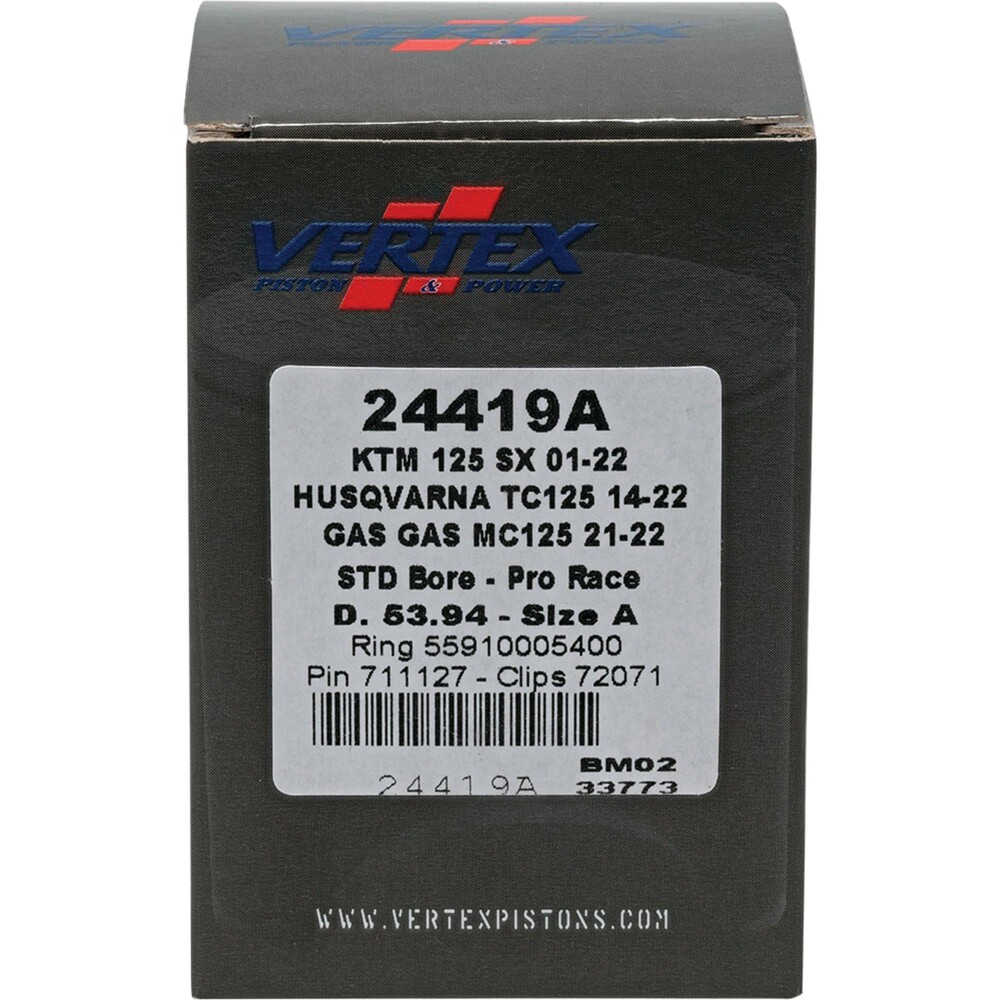 VERTEX PISTON KIT FORGED PRO RACE 53.94/STD GAS/HUSQ/KTM