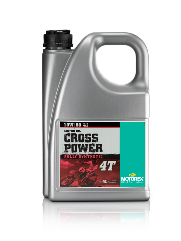 MOTOREX CROSS POWER 4T 10W50 (4 LITERS)