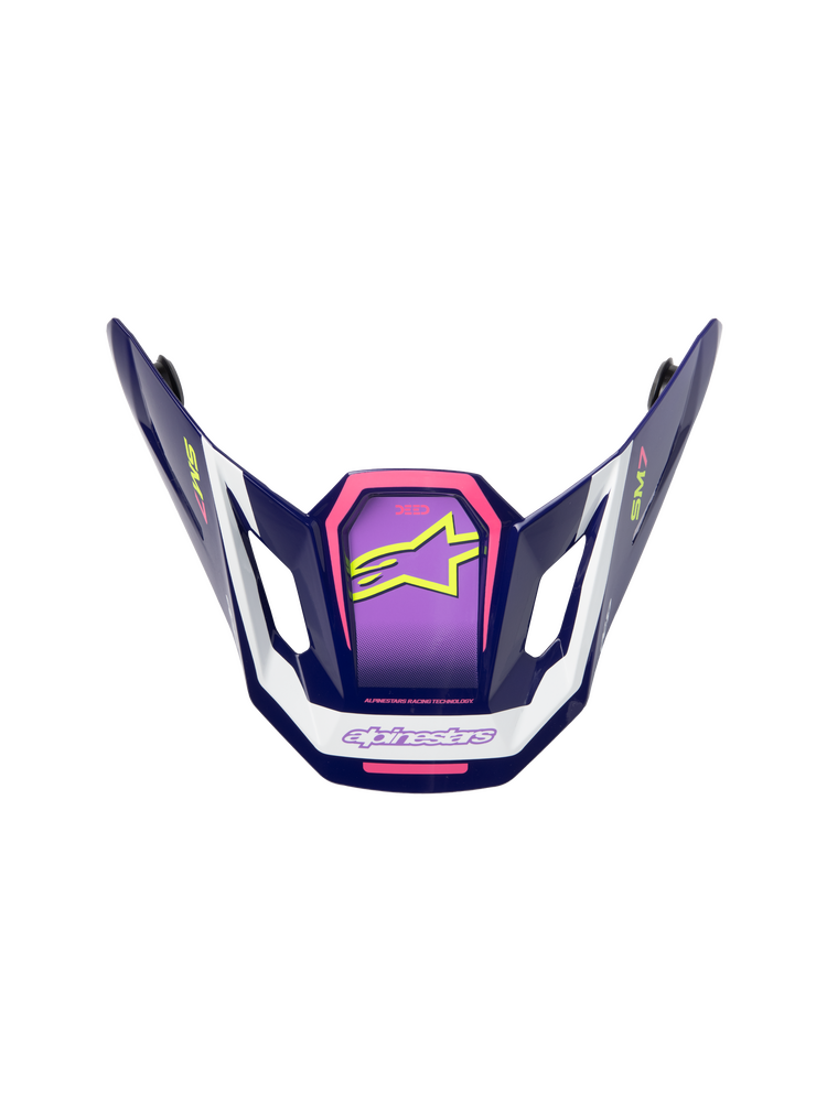 Alpinestars SM7 Deed Visor — Purple/Pink