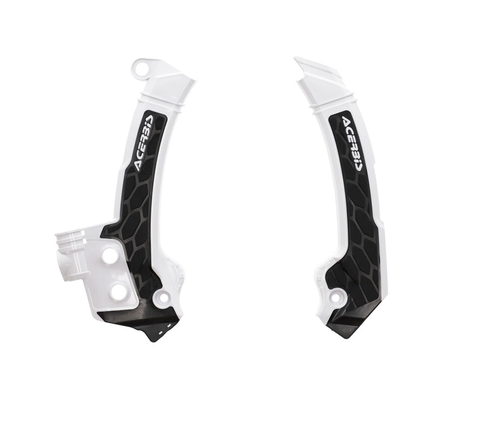 ACERBIS X-GRIP FRAME GUARD HUS WHITE/BLACK